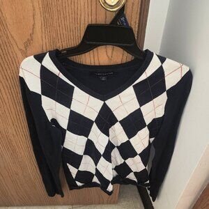 Tommy hilfiger long sleeve sweater shirt size s/p